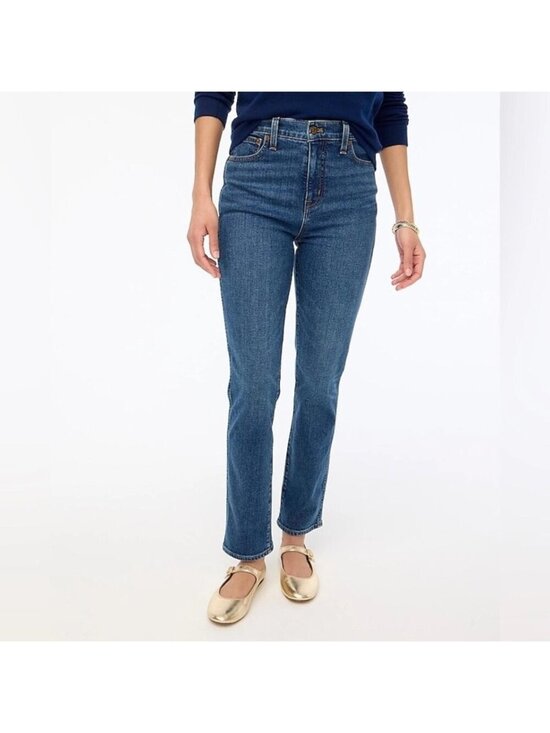 J.CREW Denim - J.Crew Essential Straight Leg Jeans Women's 26 Cotton Blend P0159